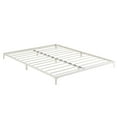 thumbnail image 7 of Heavy Duty Metal Platform Full Bed Frame, 6 Inch High Underbed Storage, Sturdy Metal Support Bed Frames, No Box Spring Needed, Noise Free，White, 7 of 7