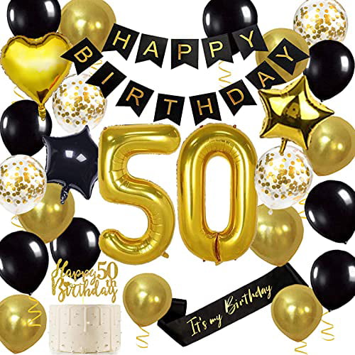 NEW SILVER  BALLOONS LARGE 50TH BIRTHDAY 5 PACK ANNIVERSARY PARTY DECORATION 