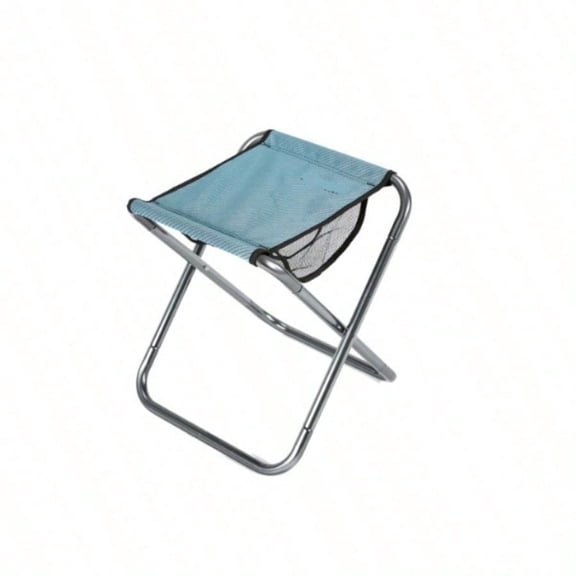 1PC Folding Camping Stool, 16 Inch Tall Portable Folding Stool Aluminum Alloy Lightweight Stool Seat Foldable Stool With Carry Bag For Fishing Outdoor Camping Hiking And BBQ