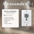 thumbnail image 3 of Matthews Fans - Alessandra - 3 Blade Ceiling Fan-8 Inches Tall and 42 Inches, 3 of 7