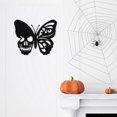 thumbnail image 2 of Adornos de mariposas de Halloween Exquisita obra de arte de metal para la decoración de la cerca de la granja, 2 of 6