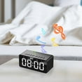 thumbnail image 4 of cvlncycling Clearance Digital Alarm Clocks for Bedrooms,Alarm Clock for Kids,3 In 1 Digital Clock With Bluetooth Speaker,Mirror LED Display,Electronic Desk Clock For Kids Bedroom, 4 of 9