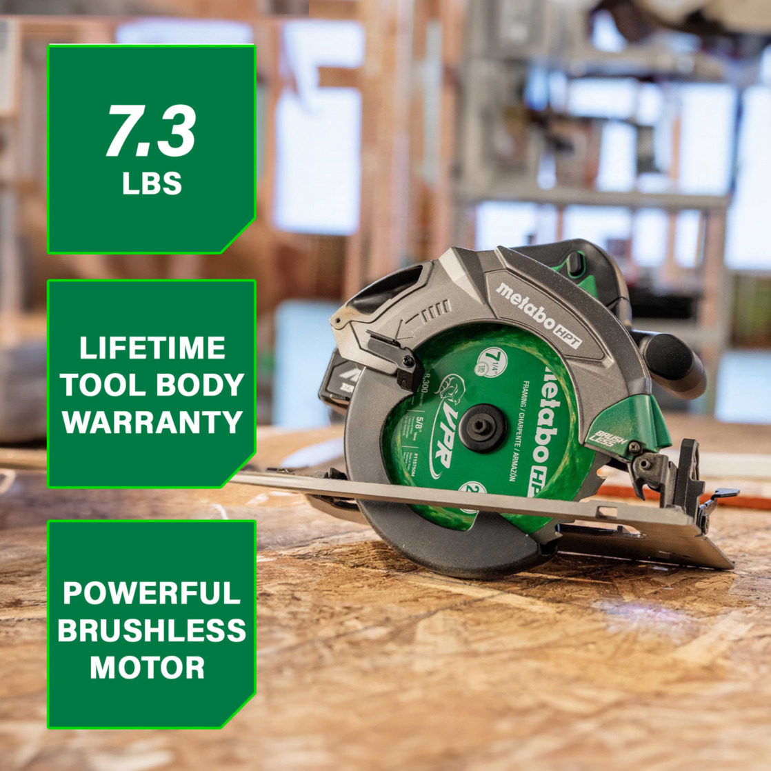 Metabo HPT 18V 7-1/4" Circular Saw Tool Only photo 2