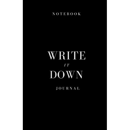 Black Write It Down Journal Notebook Matte Blank Lined Notebook to
Write In Size 5x5 x 85 Elite Journal Epub-Ebook