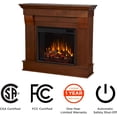 thumbnail image 6 of Real Flame Chateau 41" Electric Fireplace in Dark Walnut, 6 of 6