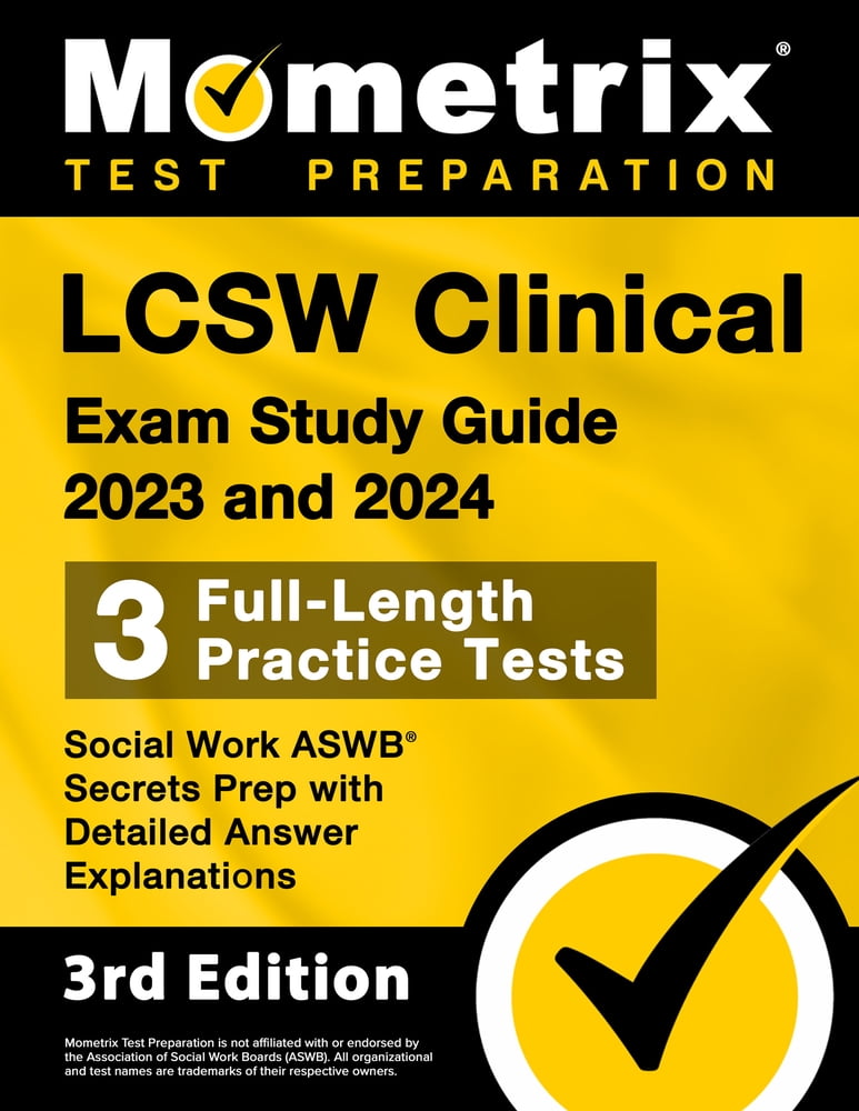 Pre-Owned LCSW Clinical Exam Study Guide 2023 and 2024 - 3 Full-Length ...
