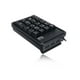 Adesso AKB-600HB - Clavier - USB - US - Interrupteur à Clé: Kailh Blue - black - Noir - - - - - - - - - – image 2 sur 7