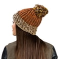 thumbnail image 4 of Womens Echo Pompom Knit Beanie [One Size Fits Most], 4 of 6