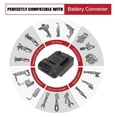 thumbnail image 4 of Battery Adapter Converter, Battery Adapter Perfect Match ABS  For Cordless Tool For DCB180 DCB200 DCB201 DCB203, 4 of 8