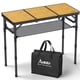 thumbnail image 1 of Mesa de camping Anbte plegable de aluminio 87x40x70cm 3 alturas, 1 of 9