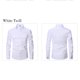 thumbnail image 4 of Camisa holgada de lino con botones para hombre: manga larga, cuello en V informal, prenda transpirable para otoño, 4 of 4