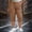 *Coffee, variant on Women's Plus Size Solid Color Elastic Waist Cargo Capri Pants with Pockets ,Casual Summer Cropped Trousers Army Green,Women's Plus XXXXXL