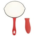 thumbnail image 2 of Cast Iron Skillet Enameled Frying Pan with Convenient Handle Design, Ideal for Various Cooking Methods, 2 of 8