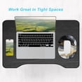 thumbnail image 4 of Shiqi-petit Tapis de Souris 6 x 8 Pouces, Prend de l'Espace au Poignet et à la Souris, Tapis de Souris Compact et Imperméable pour Ordinateur Portable Clavier de Souris Sans Fil Maison Bureau Voyage, Gris Noir Mable, 4 of 4