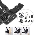 thumbnail image 4 of Kit de accesorios para cámara para teléfono Selfie para teléfono Soporte para colr Soporte para correa para cabeza Soporte shamjiam Montura de arnés de pecho, 4 of 9