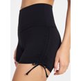 thumbnail image 6 of Avia Women's Side Ruched Bike Shorts, 4" Inseam, Sizes XS-XXXL, 6 of 6