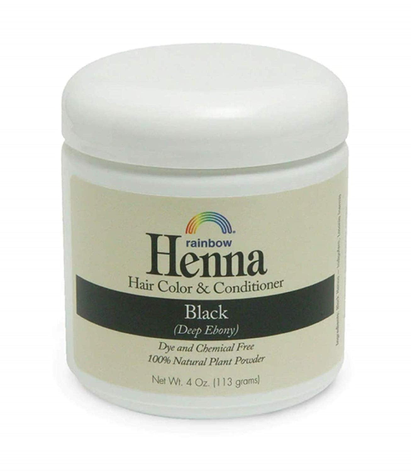 Rainbow Research Henna Hair Color and Conditioner, Persian Black Deep