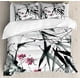 thumbnail image 1 of Japanese Style Microfiber Bedding Duvet Cover Sets 1 Duvet Cover And 1/2 Pillowshams Cherry Blossom, 1 of 4