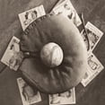 thumbnail image 2 of Messer, Judy B. 26x26 Gold Ornate Wood Framed with Double Matting Museum Art Print Titled - Baseball Nostalgia III, 2 of 4