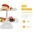 thumbnail image 2 of ADDHAT Cupcake Holder Shelf Rectangular 1Pack 10.4x7.5x8.3in, 2 of 8