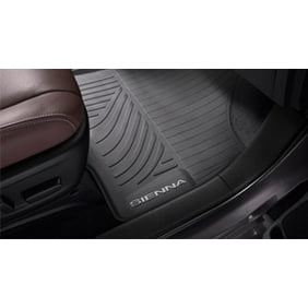 Fit 04 10 Toyota Sienna Custom Fit Premium Nylon Black Floor Mats