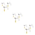 thumbnail image 2 of Yuarrent River Professional Hard Lure Bait Fish Kit de anzuelos triples Wobblers Crankbait Aparejos de pesca Accesorios 4cm + 5cm + 6cm Type1 NO1 Yuarrent CBP251310, 2 of 6
