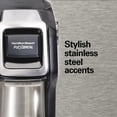 thumbnail image 5 of Hamilton Beach FlexBrew Coffee Maker, K Cup Pod Compatible Single Serve Coffee Maker & 12-Cup Coffee Pot, Black, 5 of 8