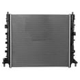 thumbnail image 3 of DNA Motoring 2-Row Alumiunm Core Radiator 13598 for 16-21 Cadillac ATS Camaro 3.6L 6.2L, 3 of 7