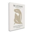 thumbnail image 3 of Stupell Industries Neutral Silhouette Modern Woman Matisse Exhibition Text Canvas Wall Art, 30 x 40, Design by Ros Ruseva, 3 of 5