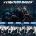 thumbnail image 2 of 5-3/4In 5.75 Inch Motorcycle LED Headlight with DRL Turn Signal for Dyna Low Rider Street Bob Iron 8, 2 of 5