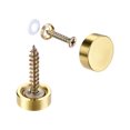 thumbnail image 5 of Unique Bargains 14mm Miroir Vis Brillant Or 304 Acier Inoxydable 10 Pack, 5 of 5
