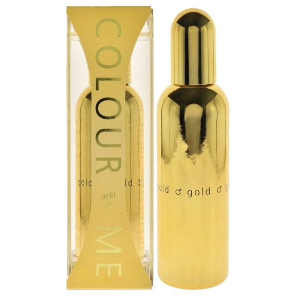 Colour Me Gold Homme by Milton-Lloyd, EDP Spray for Men, 3 oz