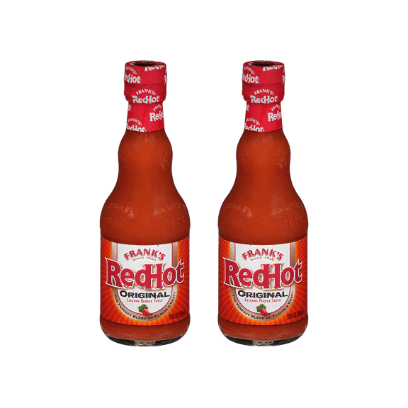 Frank's Original Cayenne Pepper RedHot Sauce, 2-Pack 12 fl. oz. Bottles