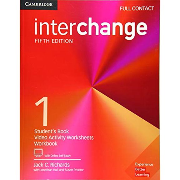 Pre-Owned Interchange Interchange Level 1 Full Contact with Online Self-Study, (Paperback)