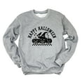 thumbnail image 4 of Happy Halloween Arch Distressed - Women's Graphic Sweatshirt, 4 of 12