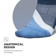 thumbnail image 4 of Feetures Elite Light Cushion No Show Tab Ankle Socks - Sport Sock with Targeted Compression - Blue Wave , X-Large (1 Pair), 4 of 7