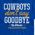 thumbnail image 3 of Yellowstone - Cowboys Don't Say Goodbye - Men's Short Sleeve Graphic T-Shirt, 3 of 6