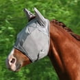 thumbnail image 3 of Houliy, UV Protection Durable Horse Fly Mask with Ears, Grey, 3 of 7