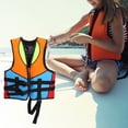 thumbnail image 2 of Chaleco De Natación Para Niños, Chaquetas De Natación Para Niños Ajustables Impermeables De Seguridad Suave De Neopreno Para Parques Acuáticos Para Niños ANGGREK JFTJ13, 2 of 8