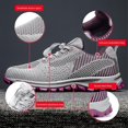 thumbnail image 4 of Zapatillas de deporte para mujer, informales, para correr, con cordones, deportivas, Fitness, gimnasio, zapatos para caminar, 4 of 5