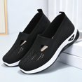 thumbnail image 6 of TNOBHG Casual Work Shoes Women's Casual Shoes Hollow Out Super Breathable Soft Sole Slip-on Anti-skid Arch Support Walking Shoes for Mother Grandmother Daily, 6 of 8