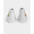 thumbnail image 3 of Glow up Gear Paint Women's Hightop Canvas Shoe, 3 of 8