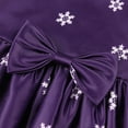 thumbnail image 6 of Zpanxa Baby Girls Princess Dress, Kids Pageant Flower Girl Dress, Little Girls Party Wedding Formal Dresses, Toddler Christmas Theme Party Dress, Christmas Gifts for Girls Blue (3-4 Years), 6 of 8