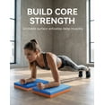 thumbnail image 2 of Exercise Balance Pad 2 PCS with Resistance Band, Non-Slip Cushioned Foam for Yoga, Fitness and Home Gym, 2 of 7