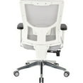 thumbnail image 4 of ProGrid White Mesh High Back Chair-Color:Blue, 4 of 6