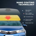 thumbnail image 6 of Pre-cut Window Film Tint Kit for Toyota Corolla 2014-2019 Solar Film PVC Car Privacy Shield Infrared and UV Reduction for Rear Window 8% VLT, 1pc, 6 of 11
