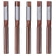 thumbnail image 2 of Escariador Manual, Resistencia A La Corrosión 5 Piezas 9SiCr Herramienta De Corte De Fresado Manual Alta Eficiencia De Procesamiento 5/8in De Diámetro Para Aluminio Cergrey Hand Reamer, 2 of 8