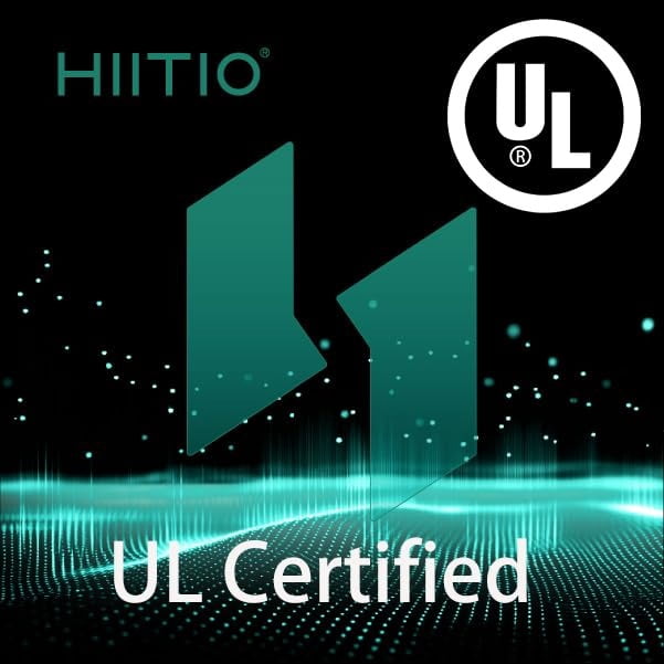HIITIO High Voltage DC Relays Contactors Ceramic, 60A 1000Vdc High Voltage DC Relay Contactors, ESS, EV Charging, EV/HEV, PV/Solar Power, Wind Power, UL Listed