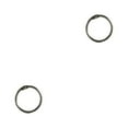 thumbnail image 3 of Advancent 50 piezas de anillos de carpeta de Metal, aros circulares de hojas sueltas para libros, tarjetas de bloc de notas para el hogar y la Type2 NO2, 3 of 6