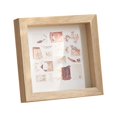 thumbnail image 3 of DOLITY Photo Frame Minimalism Picture Frame Collage Frames Wooden Tabletop Wall Hanging 11cmx11cmx2cm, 3 of 9